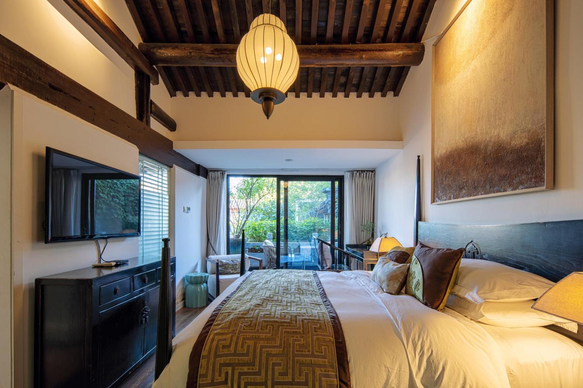 Beijing Le Zai Nan Luo Gu Xiang Wang Fu Jing Forbidden City Courtyard Hotel&Free Laundry Service&Free Coffee &Paid Dumpling Experience Service Eksteriør billede