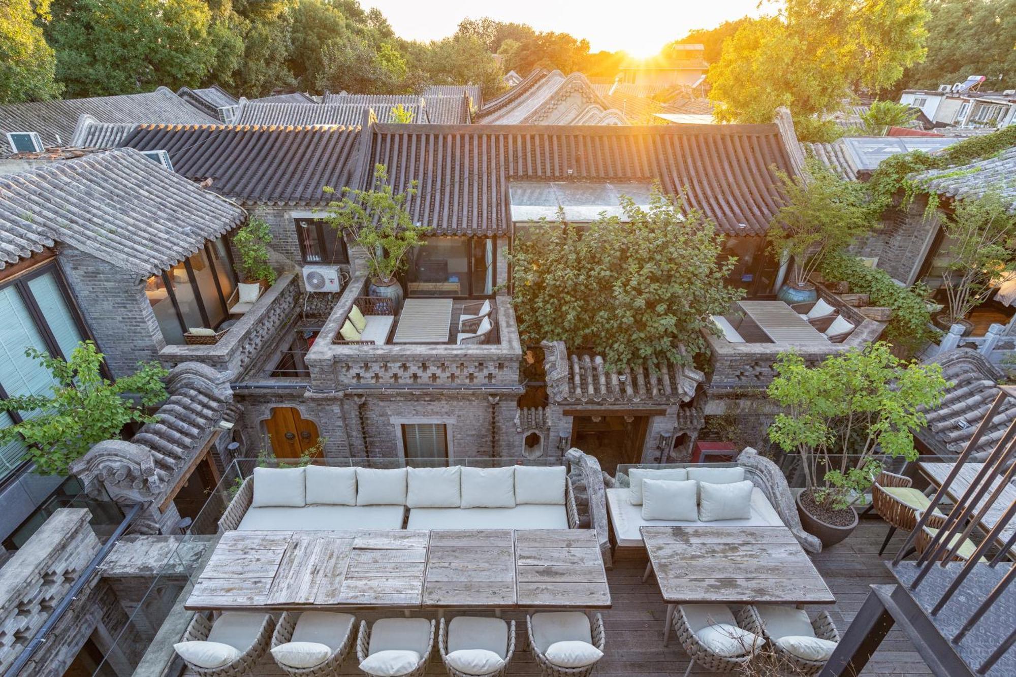 Beijing Le Zai Nan Luo Gu Xiang Wang Fu Jing Forbidden City Courtyard Hotel&Free Laundry Service&Free Coffee &Paid Dumpling Experience Service Eksteriør billede