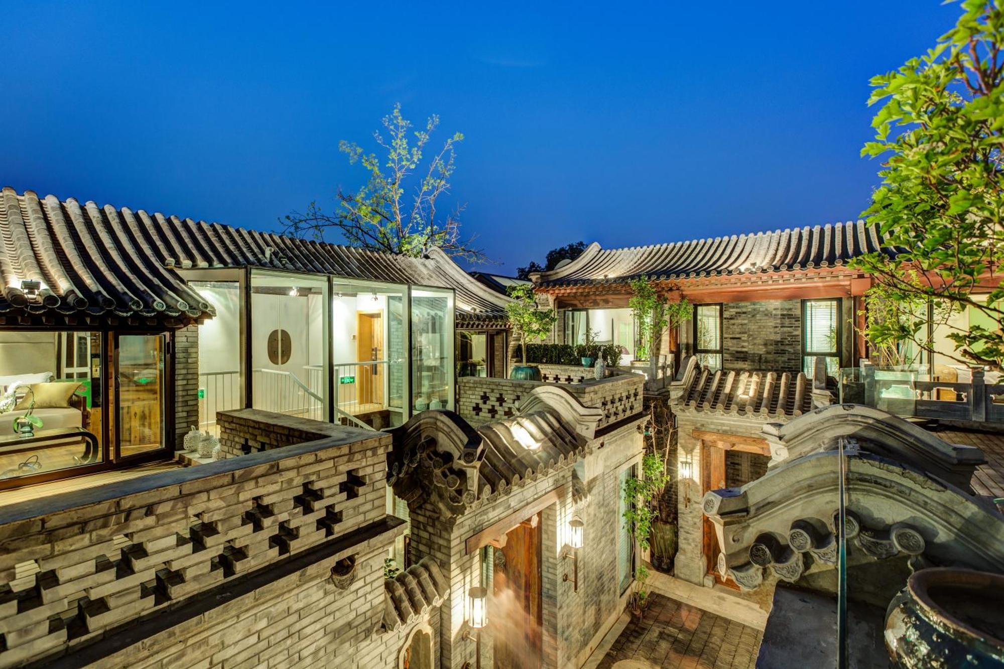 Beijing Le Zai Nan Luo Gu Xiang Wang Fu Jing Forbidden City Courtyard Hotel&Free Laundry Service&Free Coffee &Paid Dumpling Experience Service Eksteriør billede