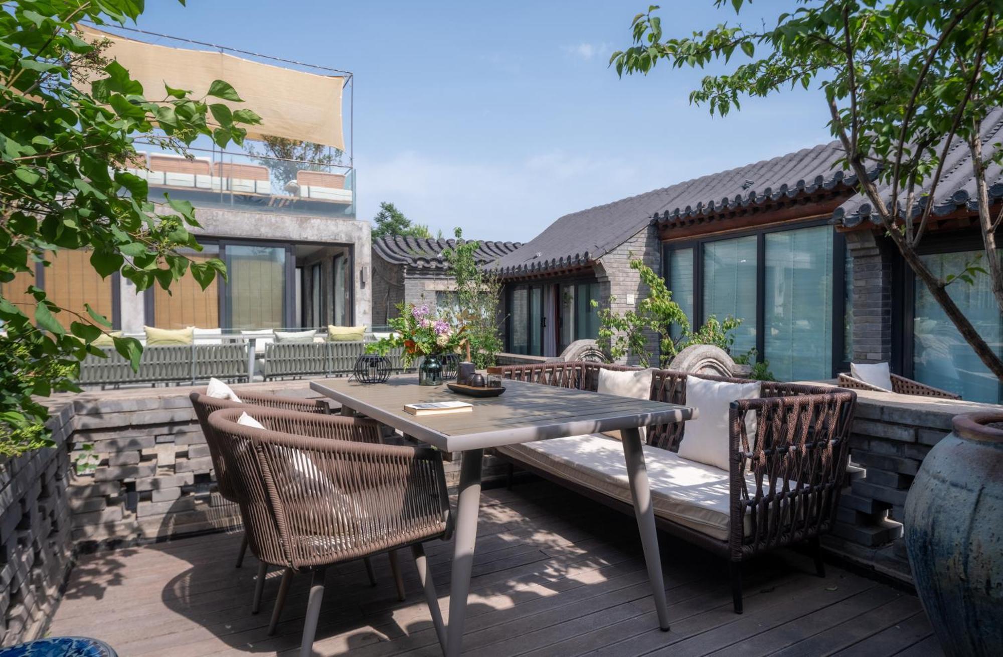Beijing Le Zai Nan Luo Gu Xiang Wang Fu Jing Forbidden City Courtyard Hotel&Free Laundry Service&Free Coffee &Paid Dumpling Experience Service Eksteriør billede
