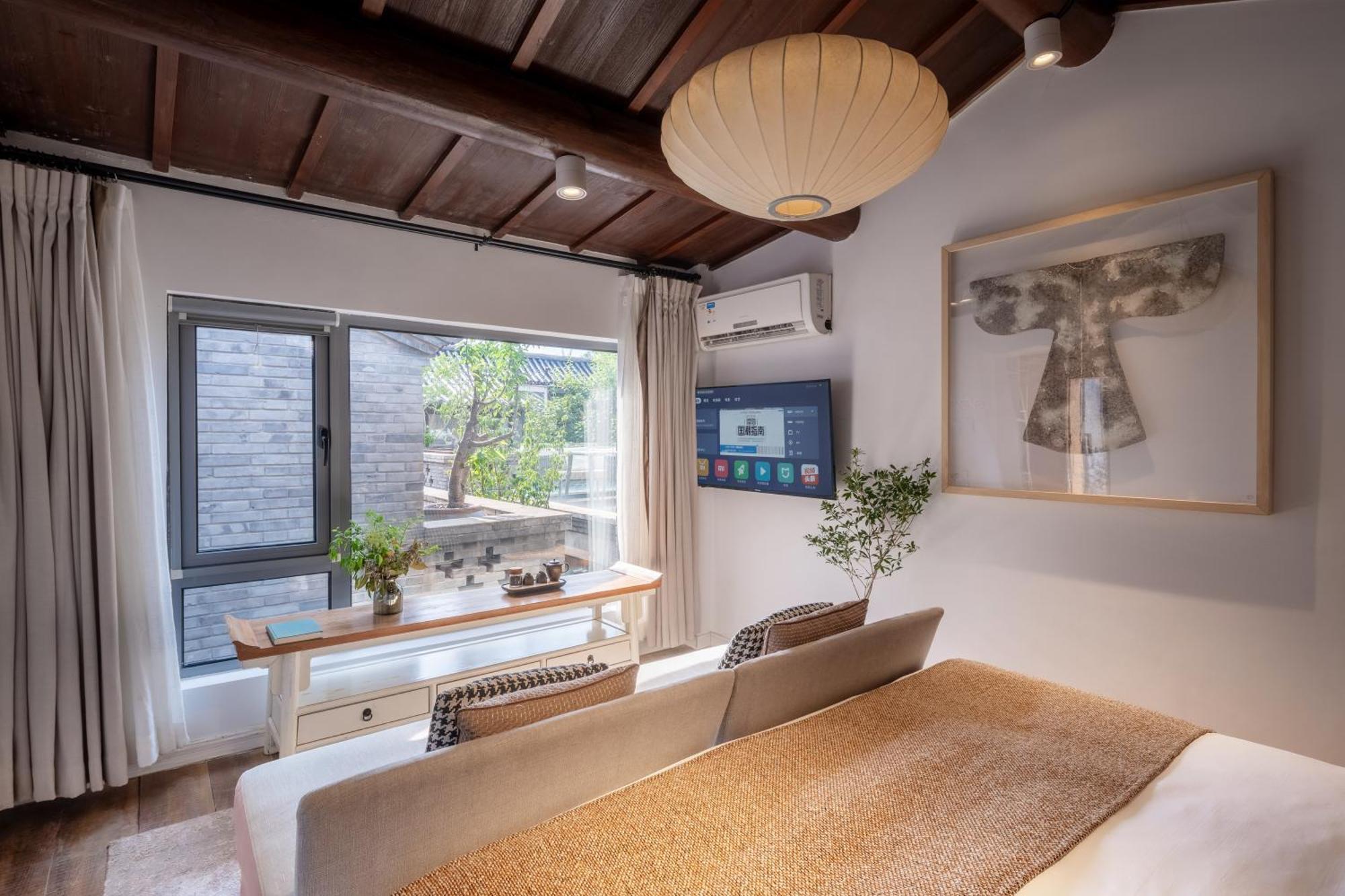 Beijing Le Zai Nan Luo Gu Xiang Wang Fu Jing Forbidden City Courtyard Hotel&Free Laundry Service&Free Coffee &Paid Dumpling Experience Service Eksteriør billede
